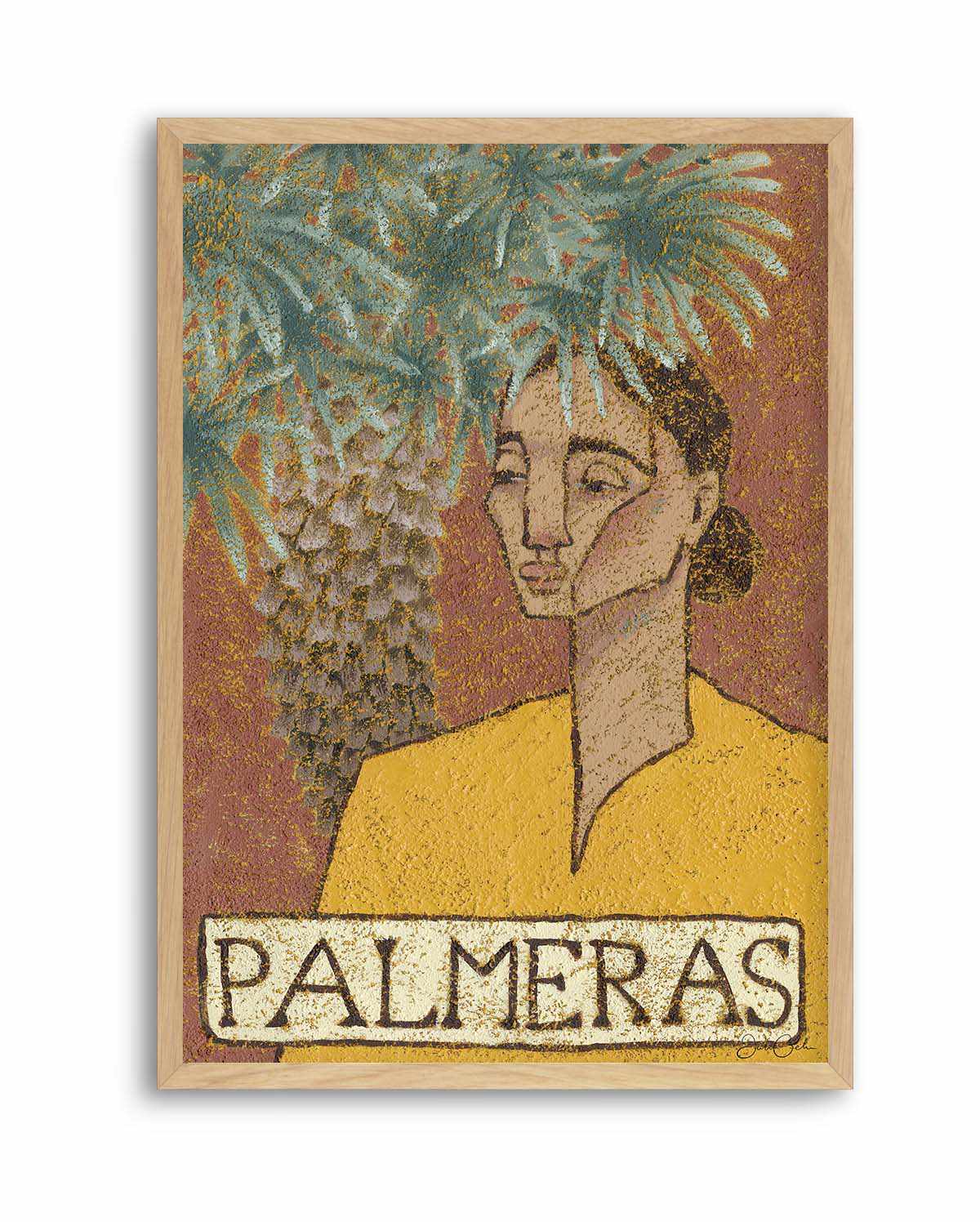 Palmeras by Julie Celina | Art Print