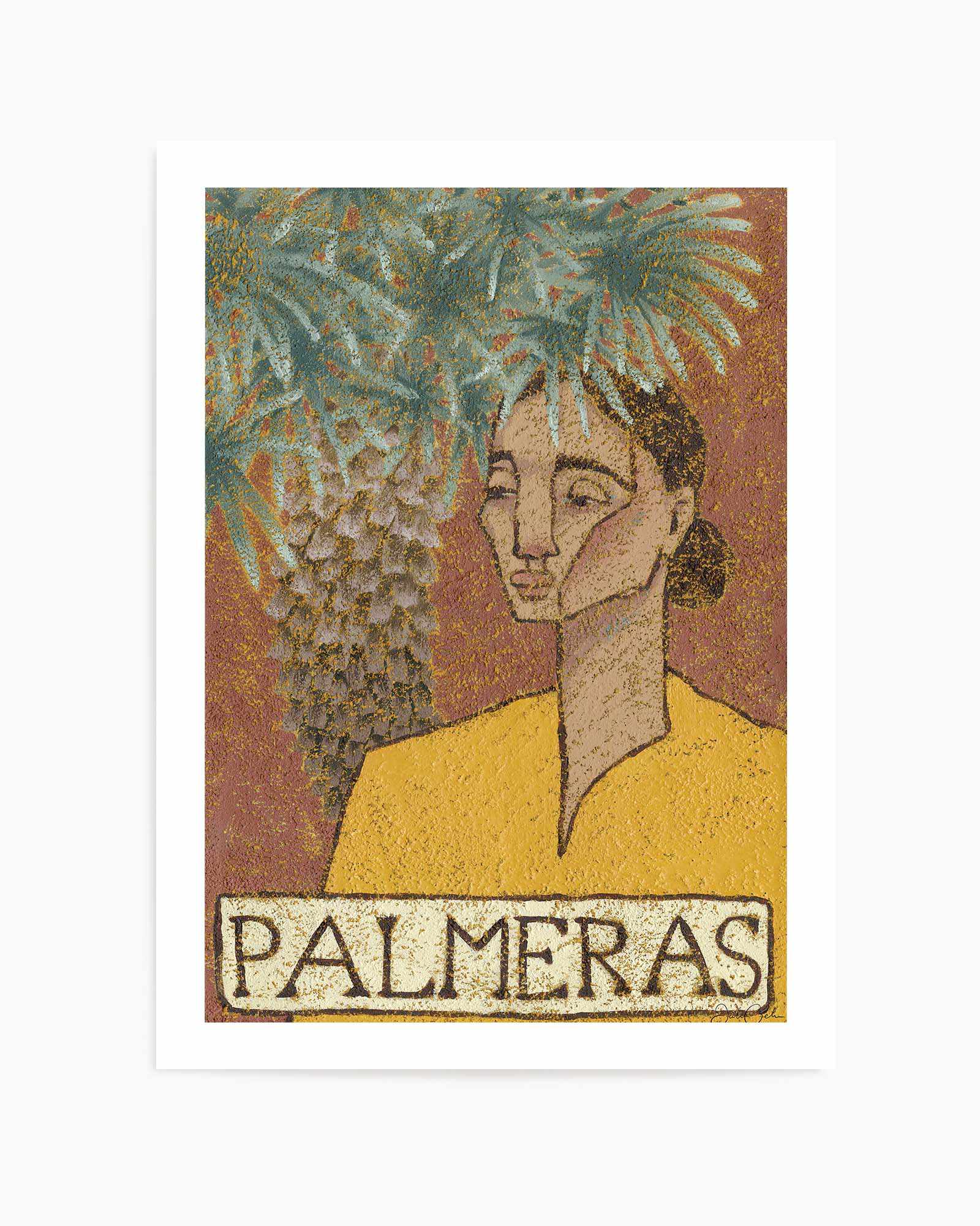 Palmeras by Julie Celina | Art Print