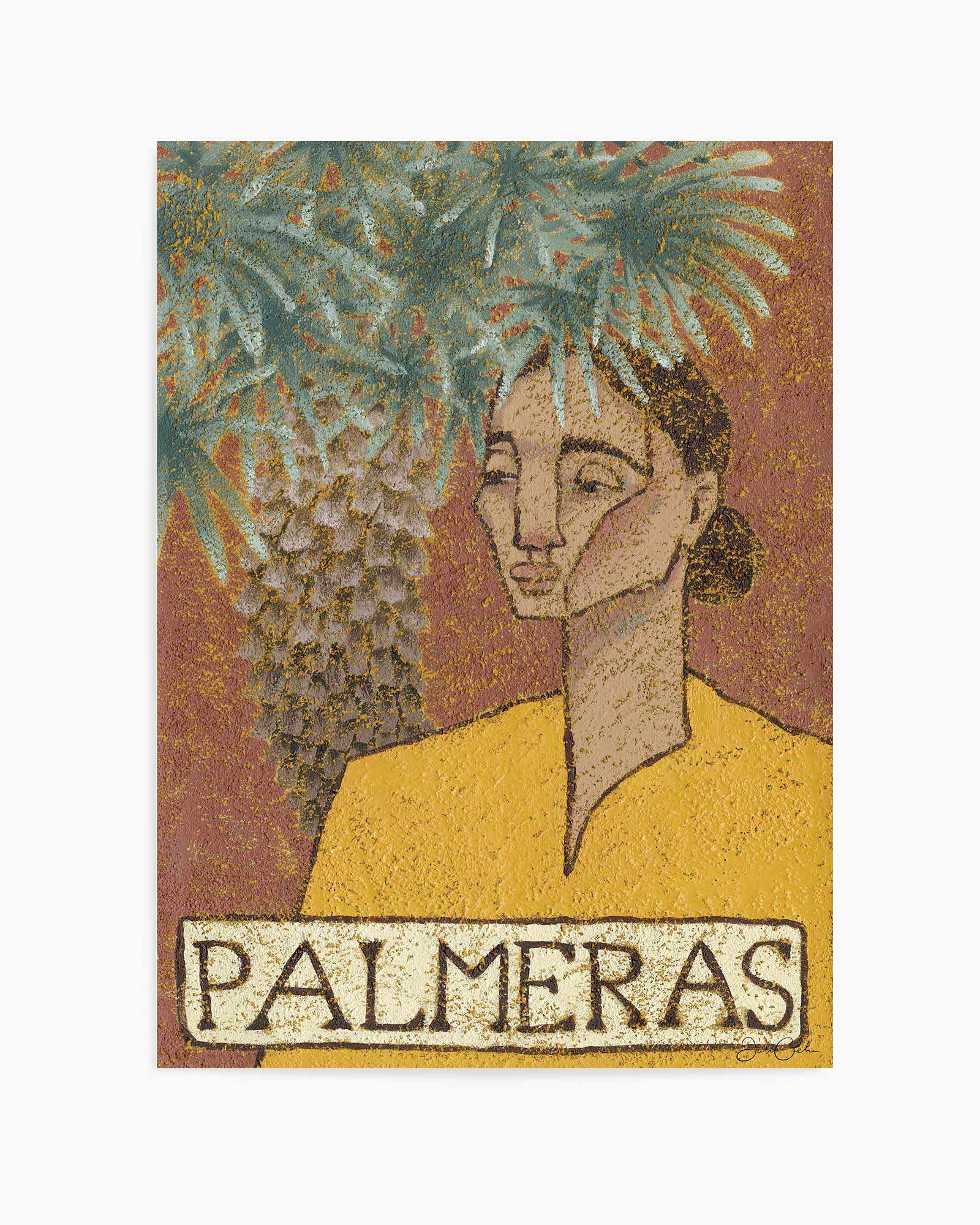 Palmeras by Julie Celina | Art Print