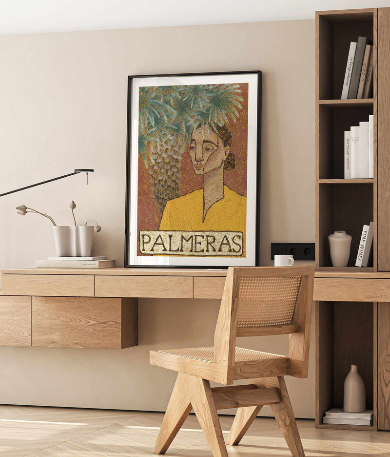 Palmeras by Julie Celina | Art Print from Olive et Oriel where you can shop wallpaper and artworks online