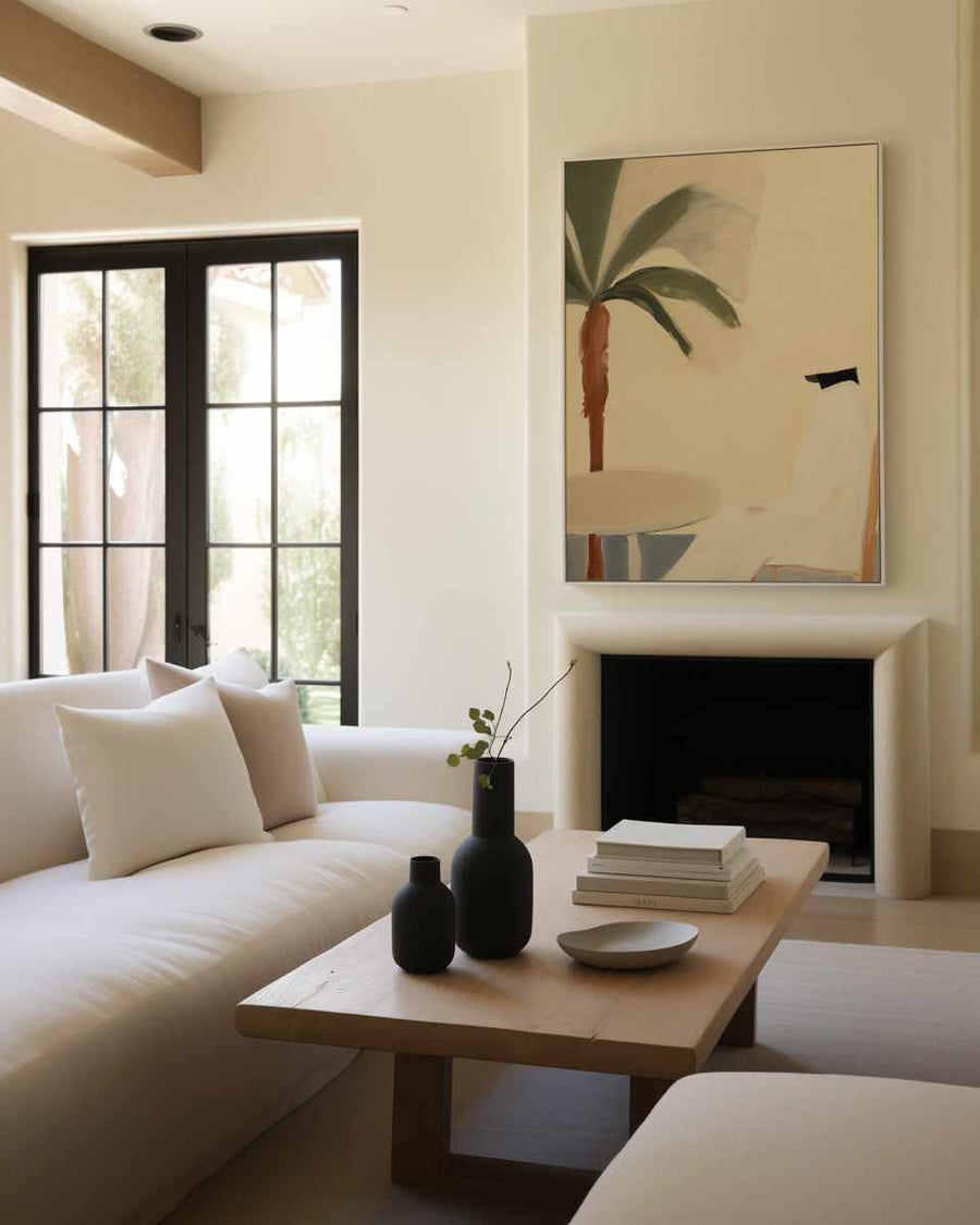 Palmina III | Framed Canvas Art Print from Olive et Oriel where you can shop wallpaper and artworks online