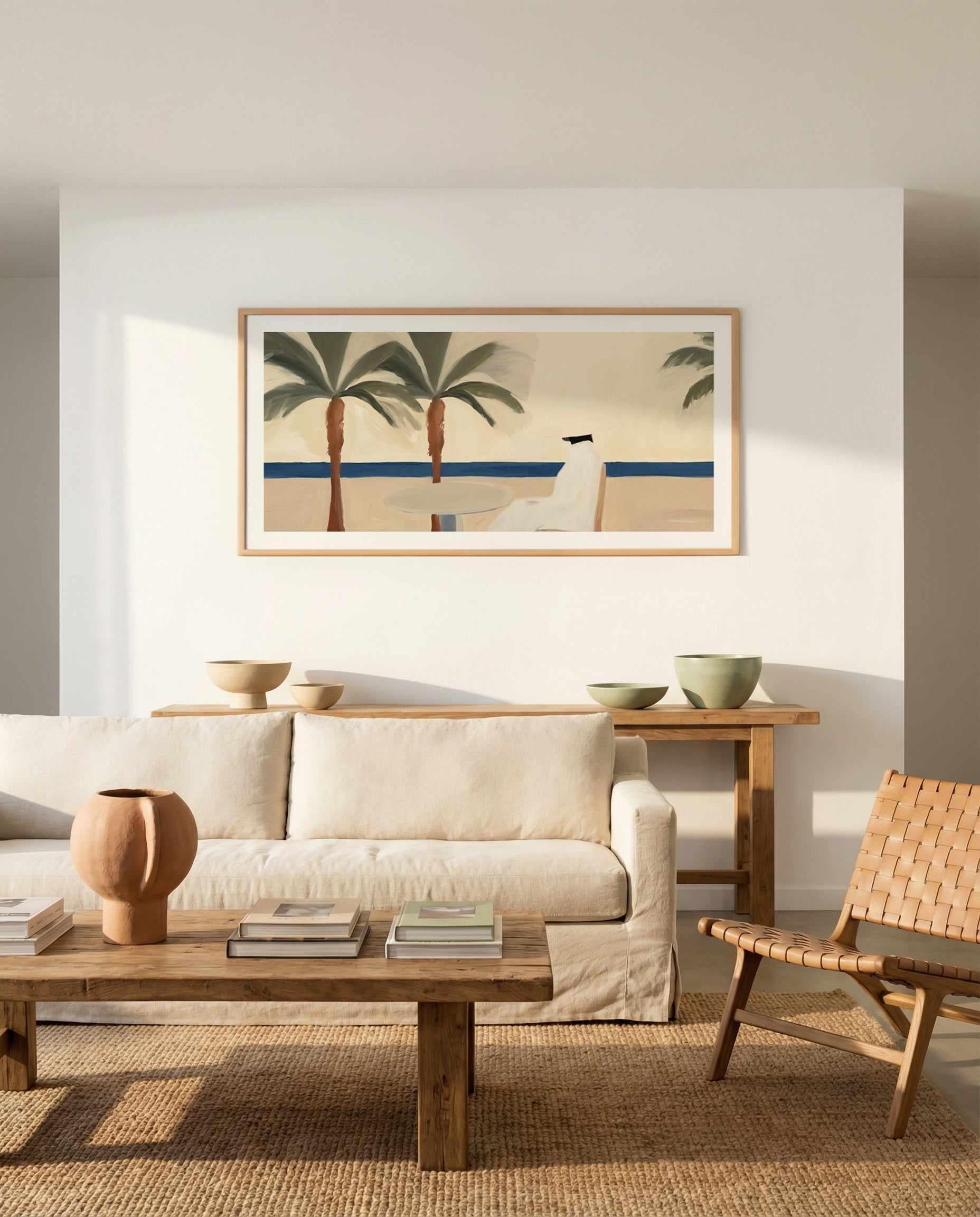 Palmina LS | Panoramic Art Print from Olive et Oriel where you can shop wallpaper and artworks online