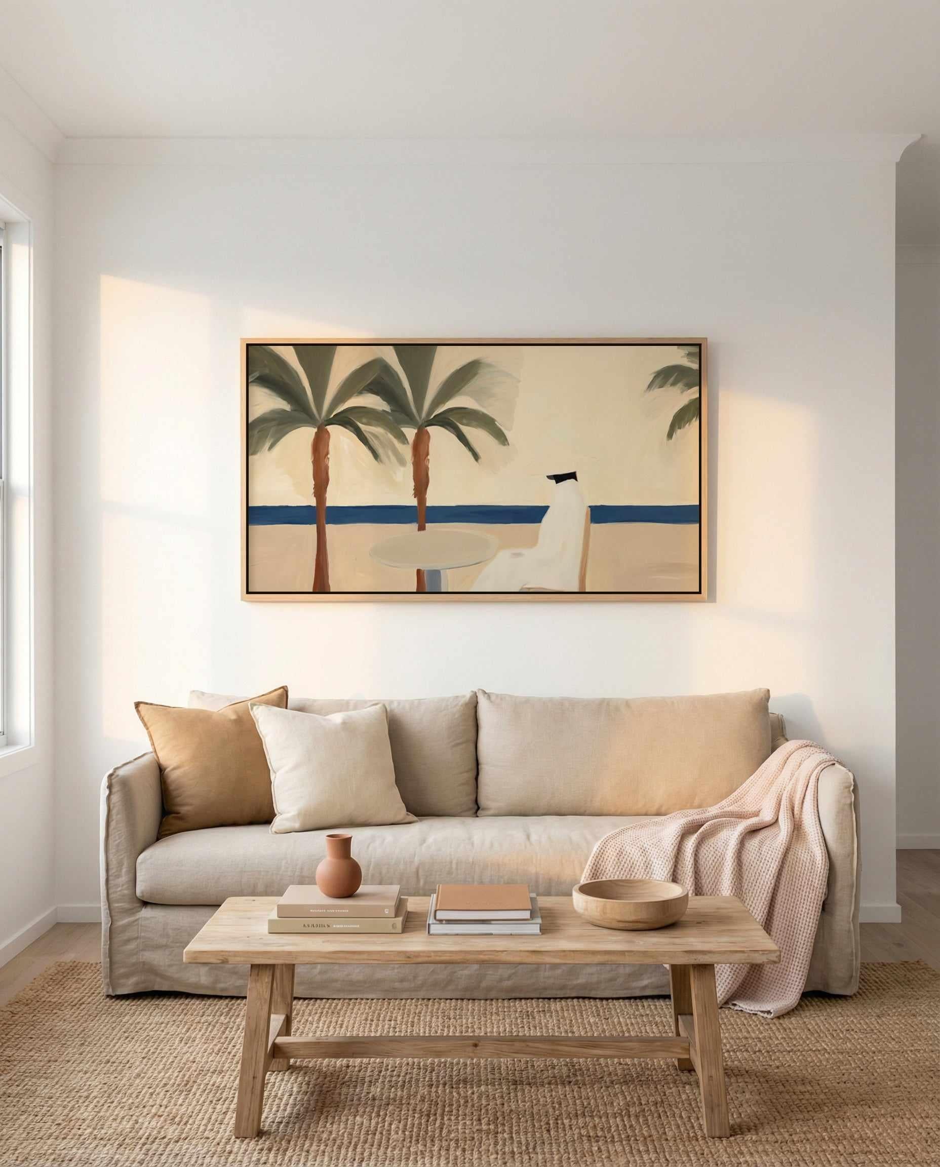 Palmina LS | Panoramic Canvas Art Print from Olive et Oriel where you can shop wallpaper and artworks online