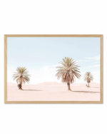 Palms Of Morocco Art Print