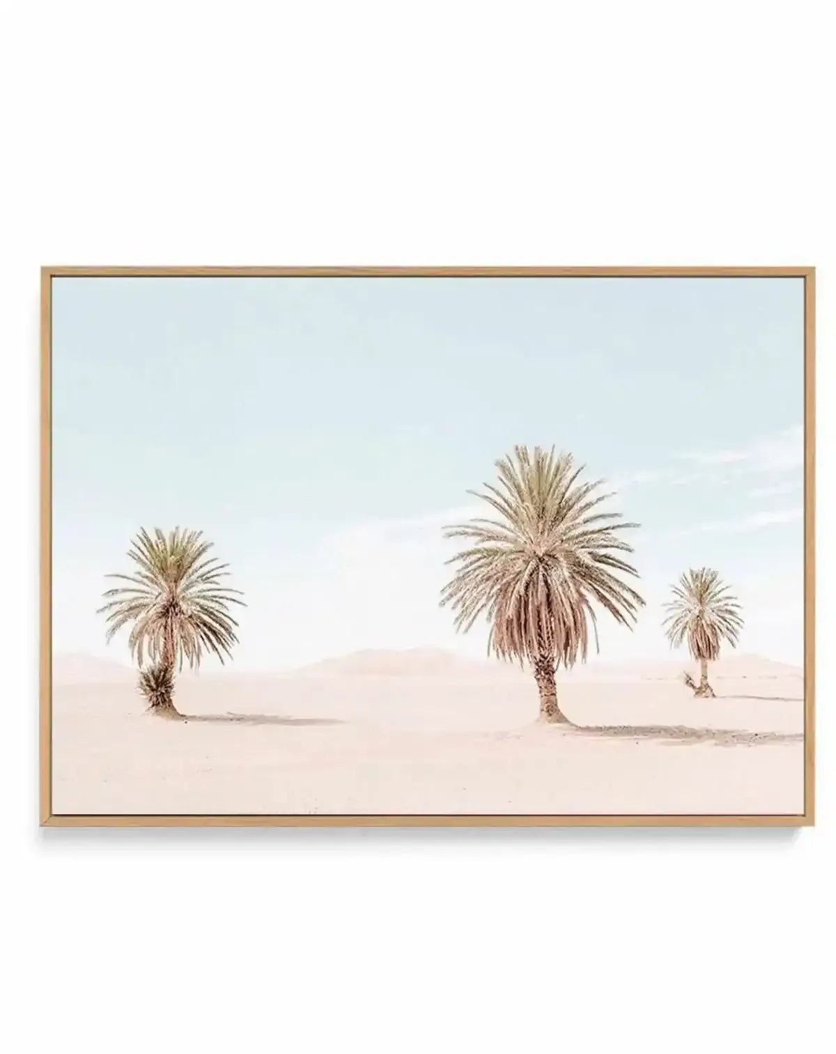 Palms Of Morocco | Framed Canvas Art Print from Olive et Oriel where you can shop wallpaper and artworks online