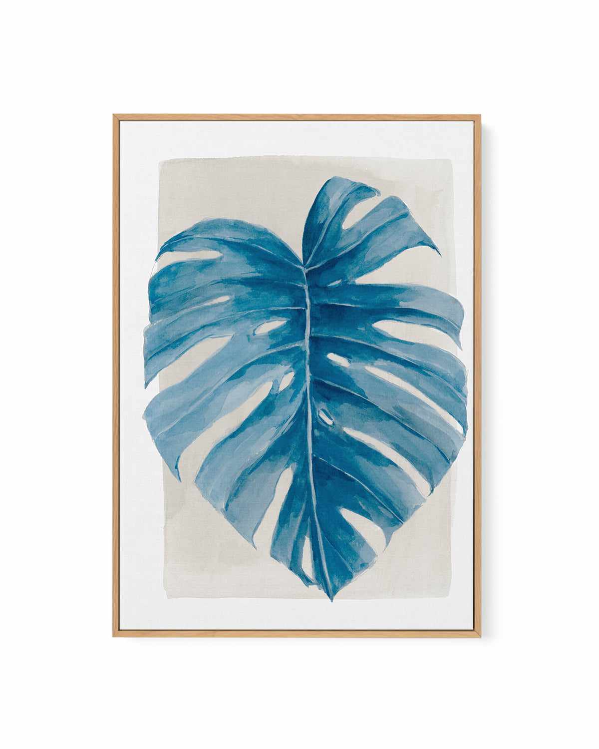 Palms at Sunset I | Framed Canvas Art Print