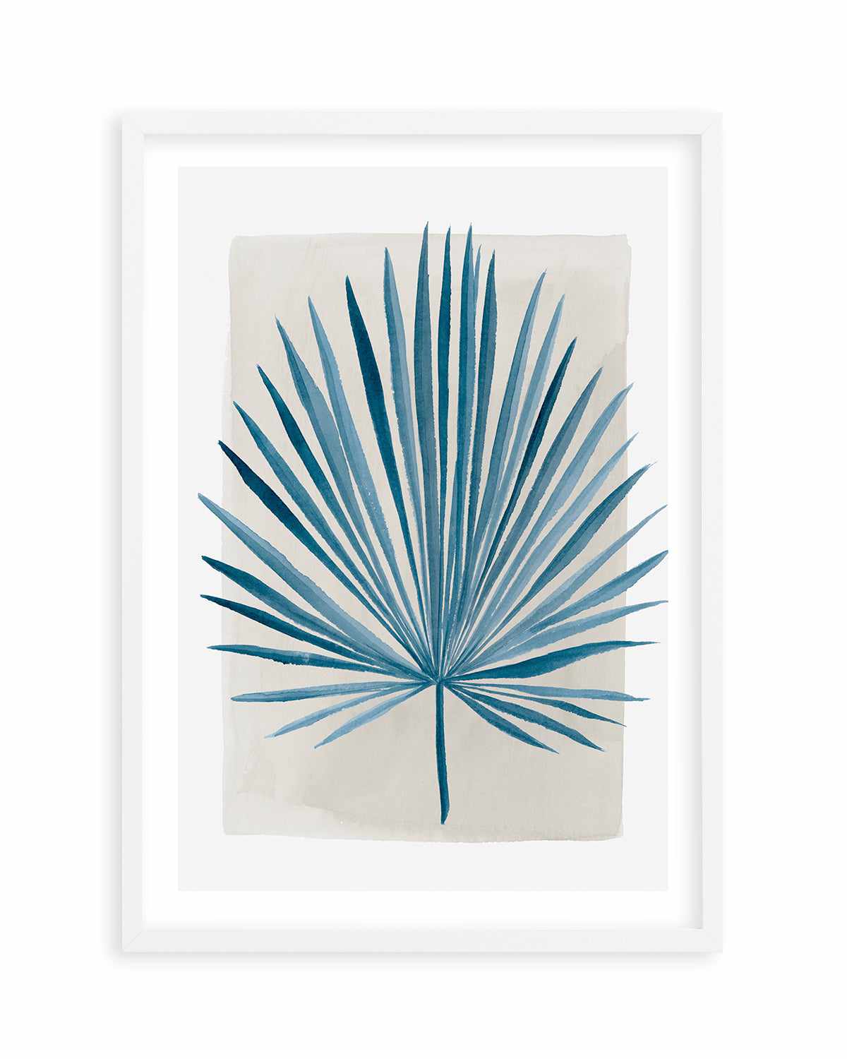 Palms at Sunset II Art Print