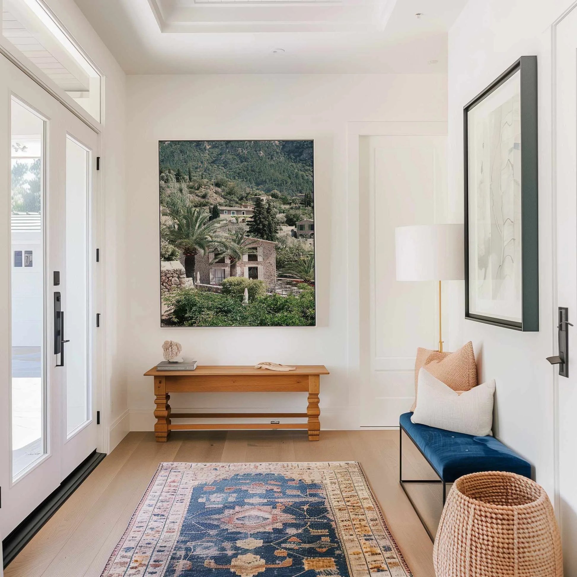 Palms in Italy by Renee Rae | Framed Canvas Art Print from Olive et Oriel where you can shop wallpaper and artworks online