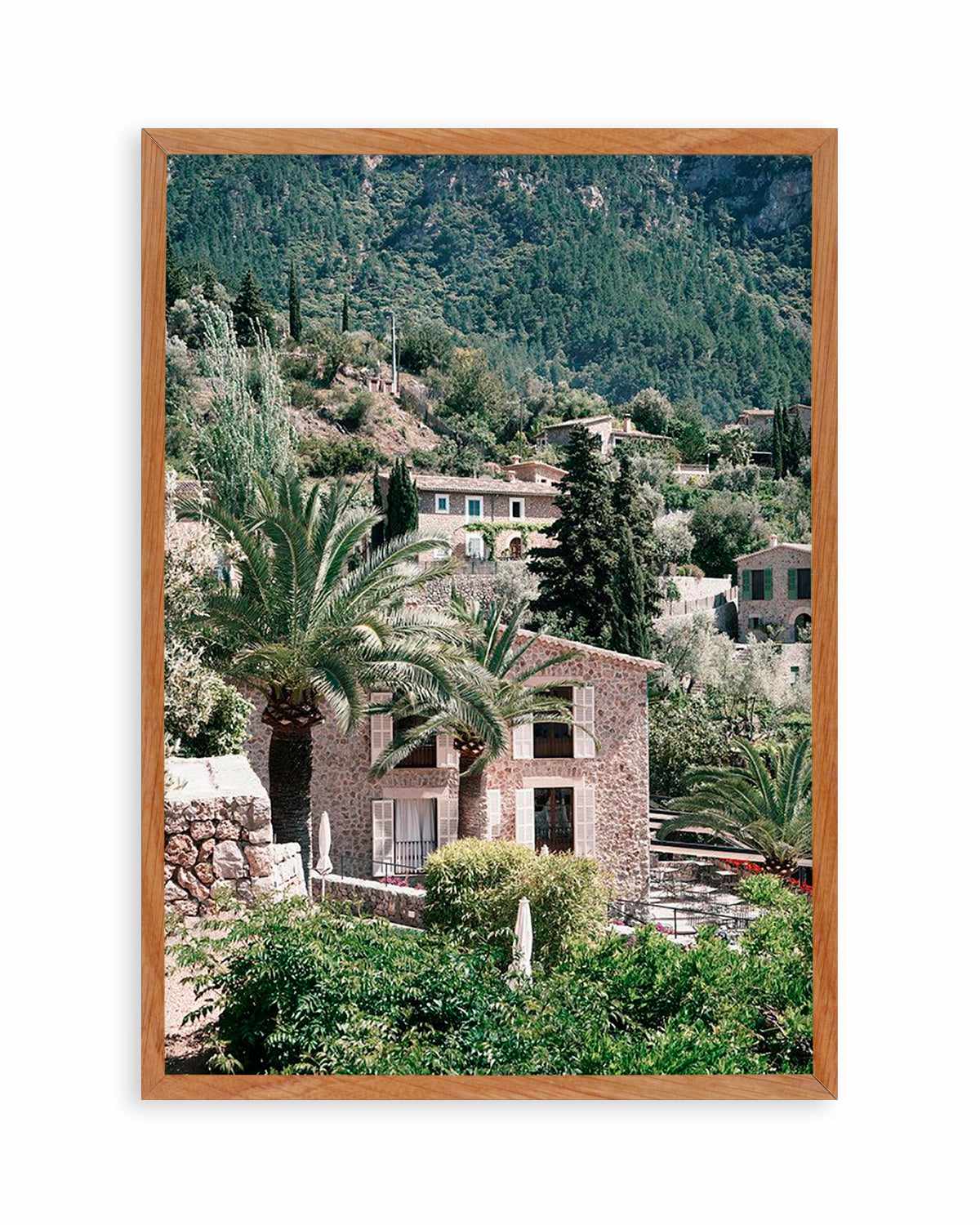 Palms in Italy by Renee Rae Art Print