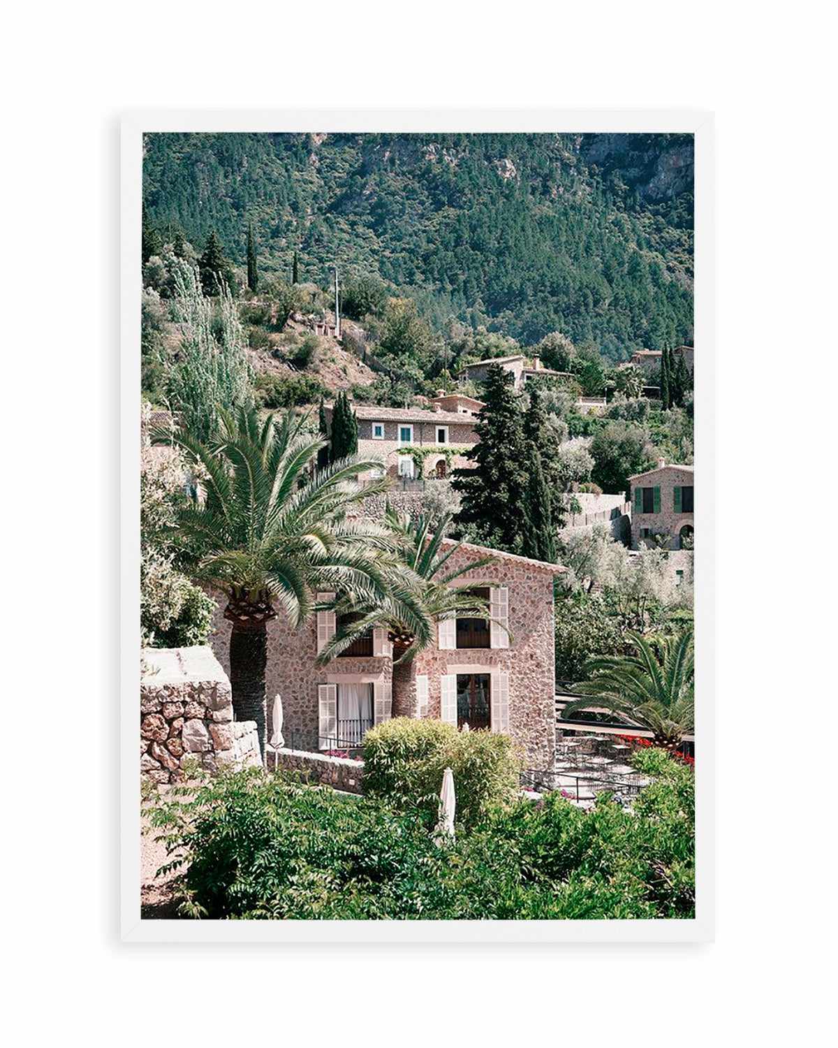 Palms in Italy by Renee Rae Art Print