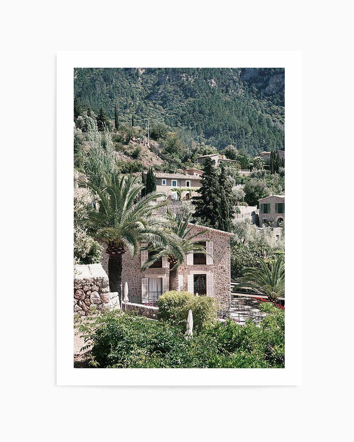 Palms in Italy by Renee Rae Art Print