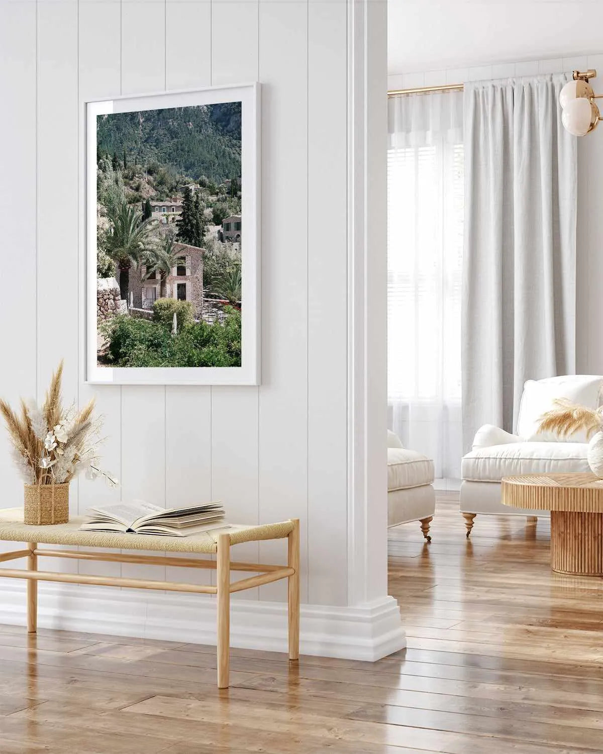 Palms in Italy by Renee Rae Art Print from Olive et Oriel where you can shop wallpaper and artworks online