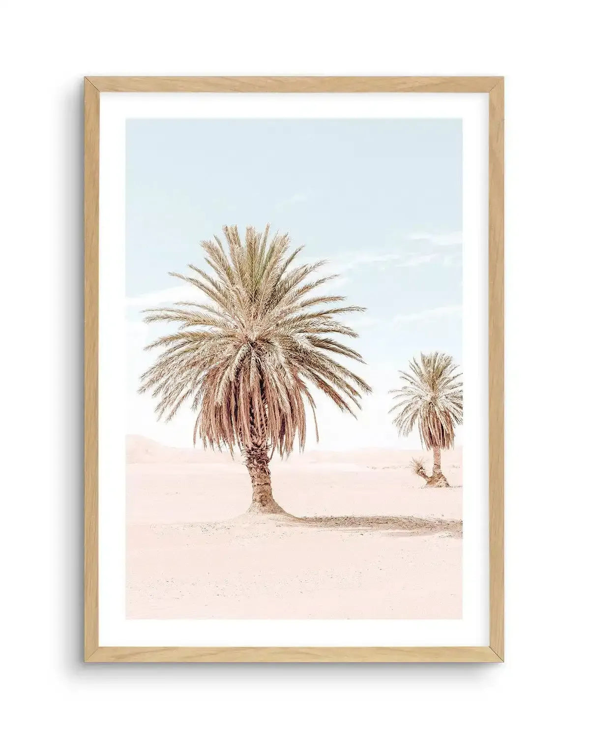 Palms of Morocco II Art Print-Shop Australian Art Prints Online with Olive et Oriel - Our collection of Moroccan art prints offer unique wall art including moroccan arches and pink morocco doors of marrakech - this collection will add soft feminine colour to your walls and some may say bohemian style. These traditional morocco landscape photography includes desert scenes of palm trees and camel art prints - there is art on canvas and extra large wall art with fast, free shipping across Australia