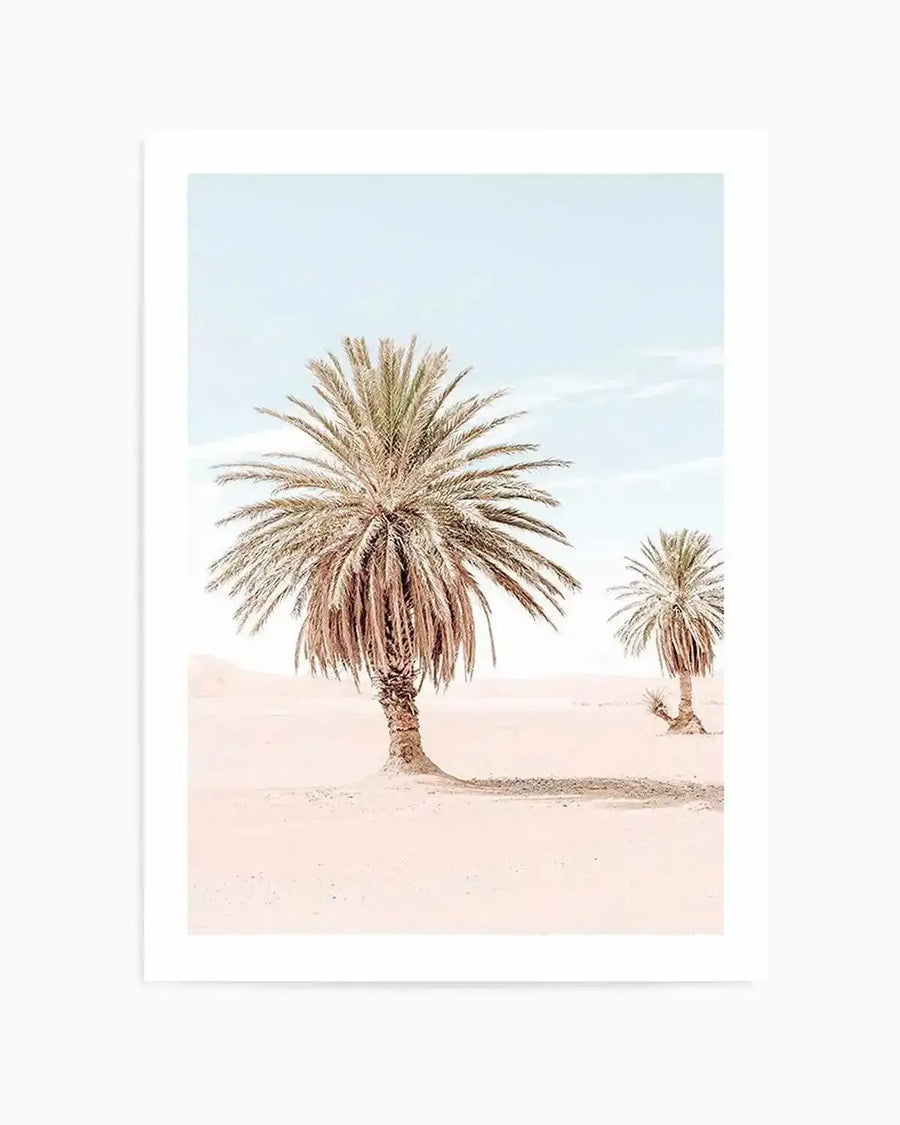 Palms of Morocco II Art Print from Olive et Oriel where you can shop wallpaper and artworks online