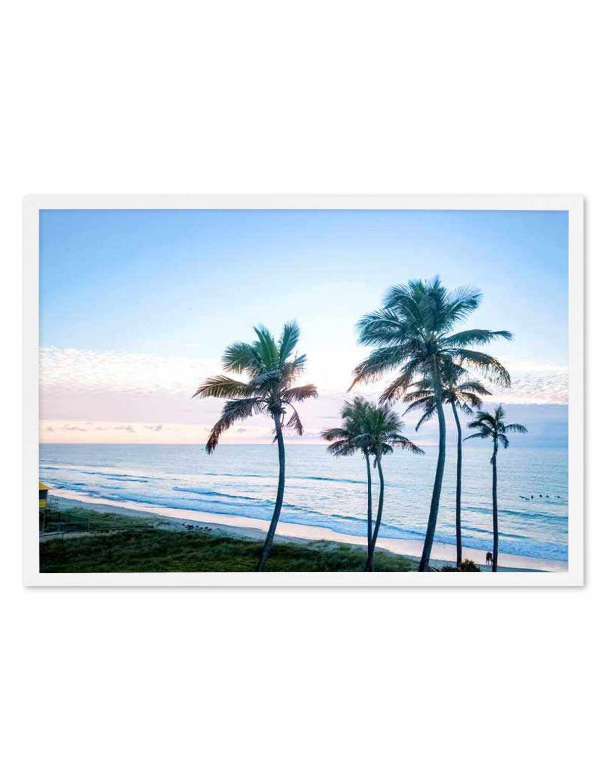 Palms of Surfers Paradise Art Print