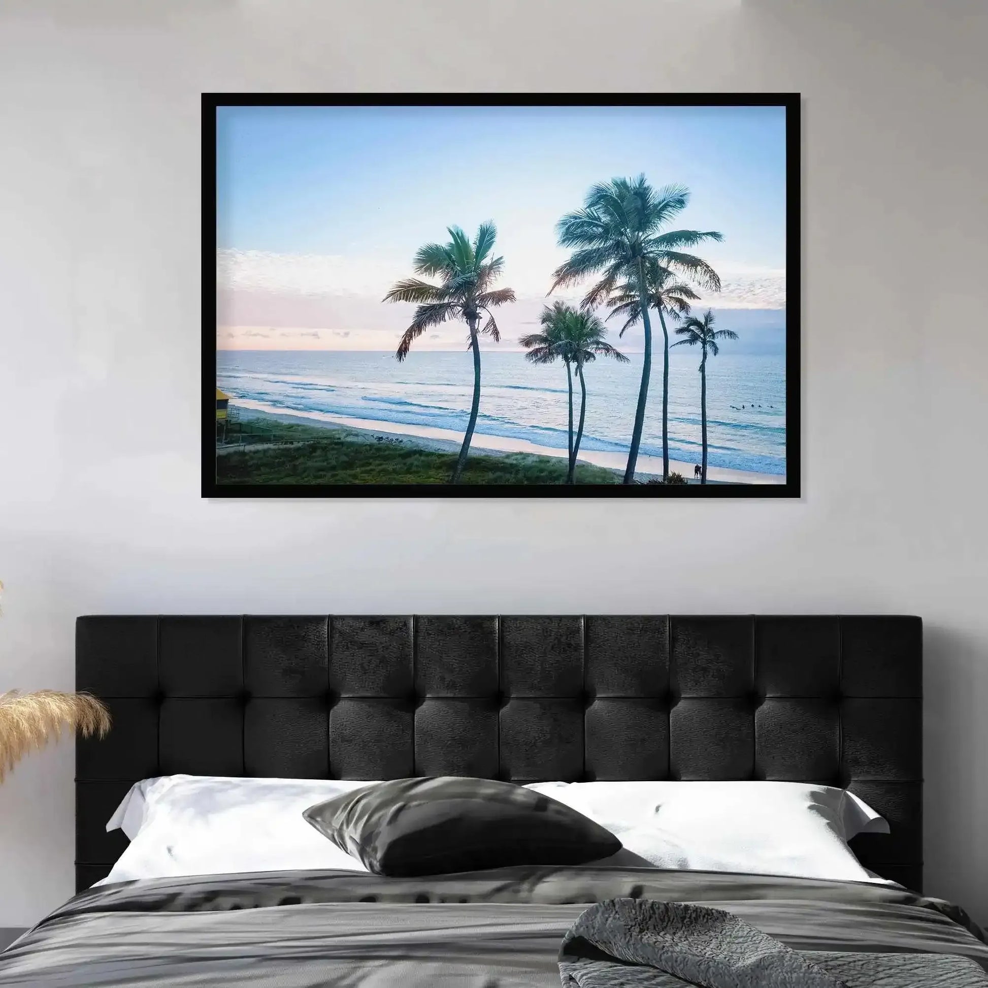 Palms of Surfers Paradise Art Print-PRINT-Olive et Oriel-Olive et Oriel-Buy-Australian-Art-Prints-Online-with-Olive-et-Oriel-Your-Artwork-Specialists-Austrailia-Decorate-With-Coastal-Photo-Wall-Art-Prints-From-Our-Beach-House-Artwork-Collection-Fine-Poster-and-Framed-Artwork