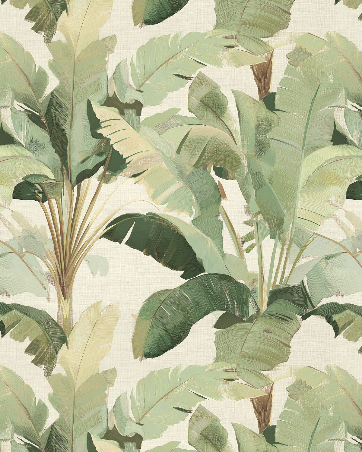 Palmscape Canopy Commercial Vinyl Wallpaper from Olive et Oriel where you can shop wallpaper and artworks online