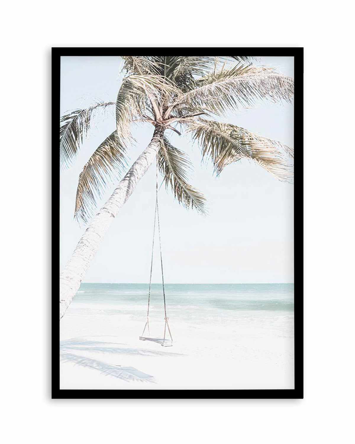 Palmy Swing Art Print