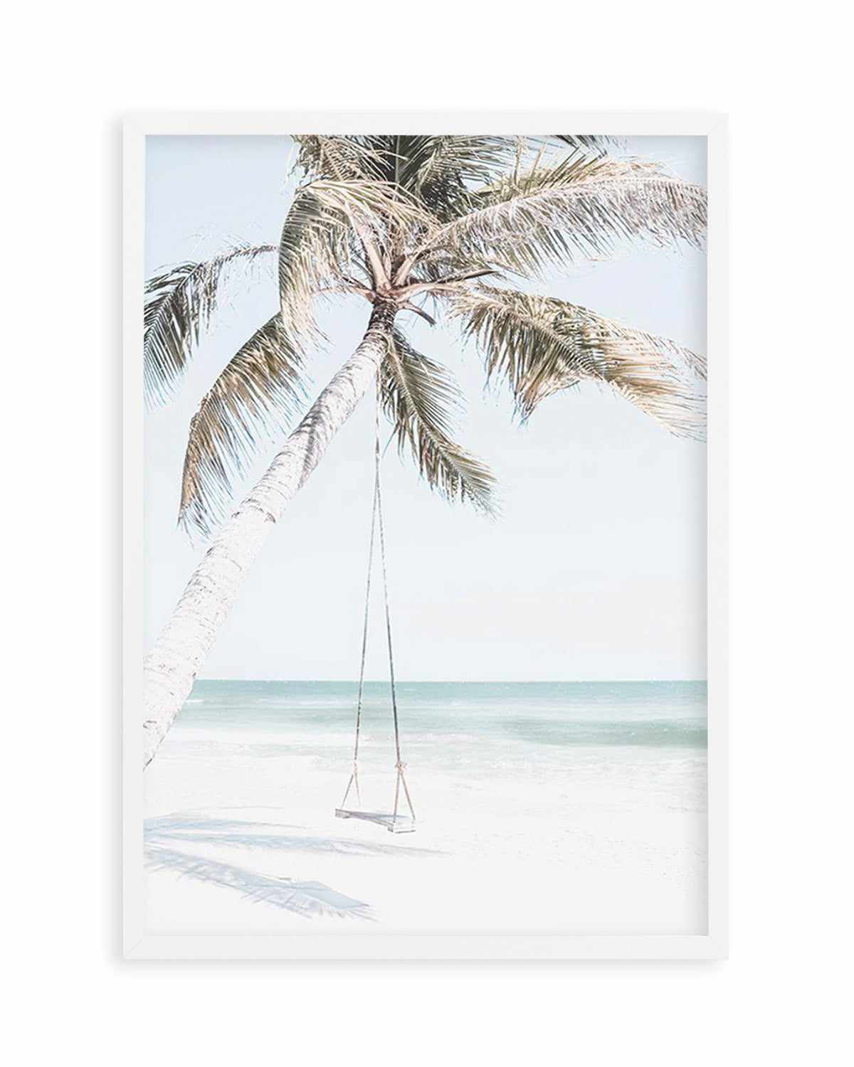 Palmy Swing Art Print