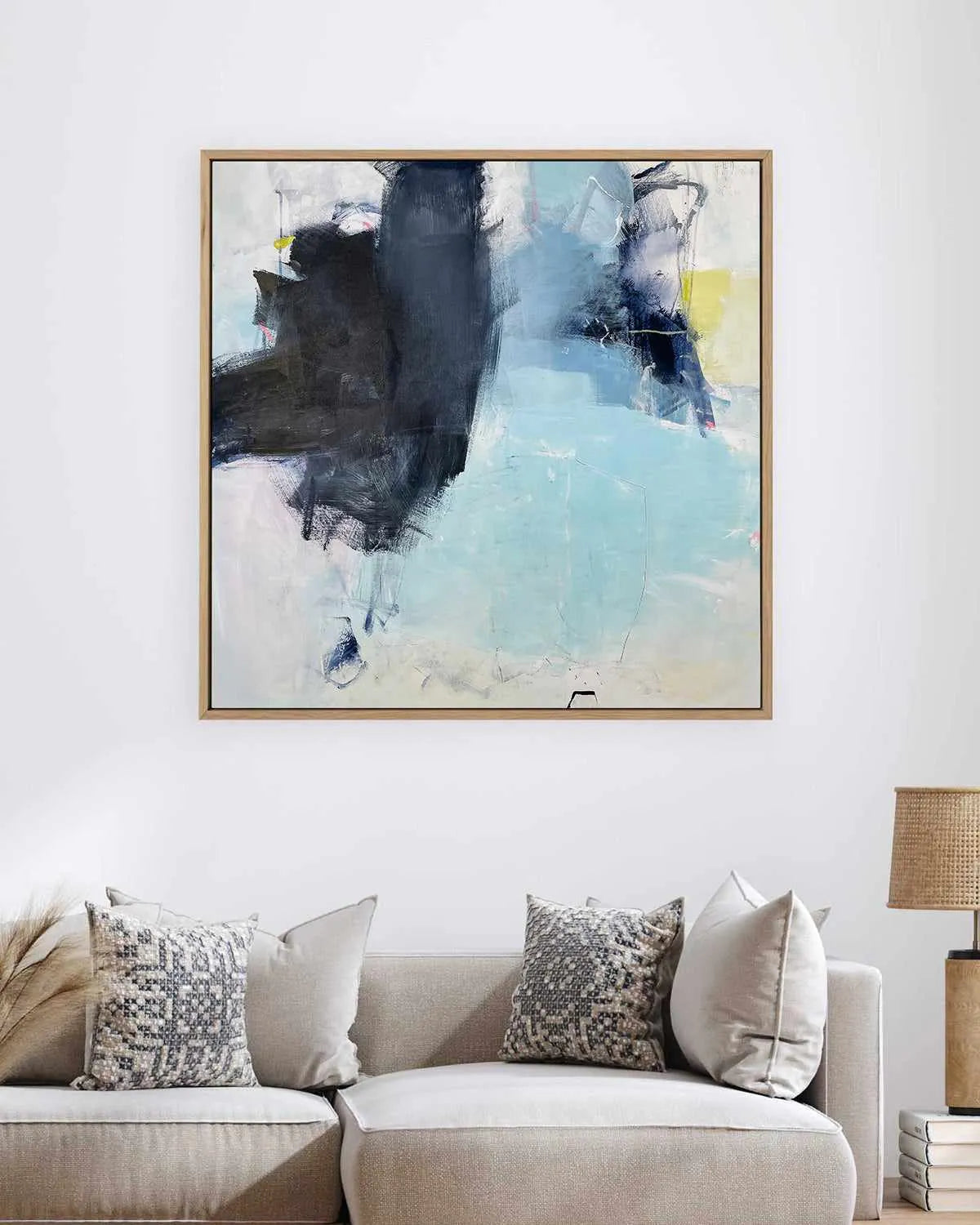 Paloma by Mila Apperlo | Framed Canvas Art Print from Olive et Oriel where you can shop wallpaper and artworks online
