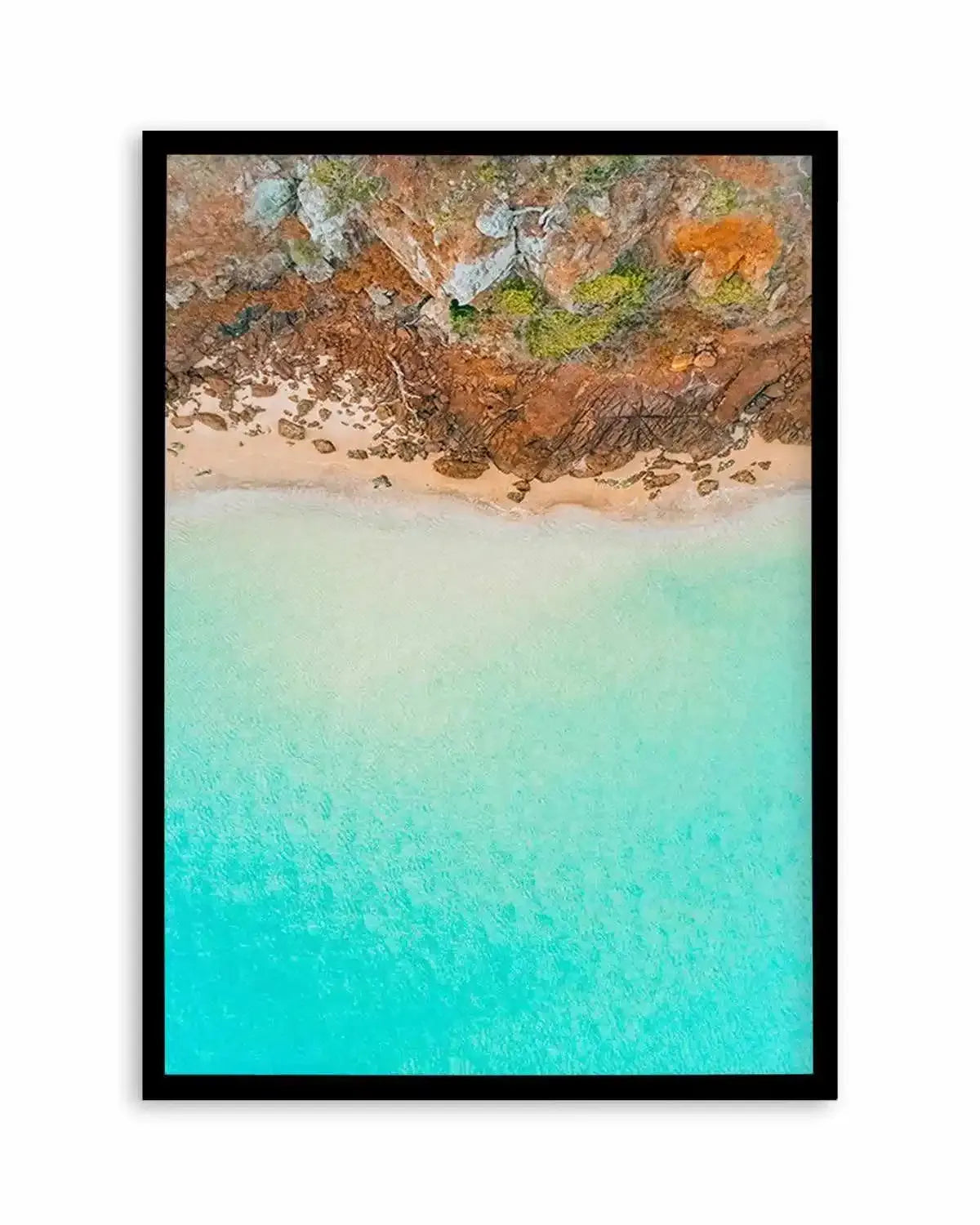 Pambula Rivermouth I | Aerial Photo Wall Art Print from Olive et Oriel where you can shop wallpaper and artworks online