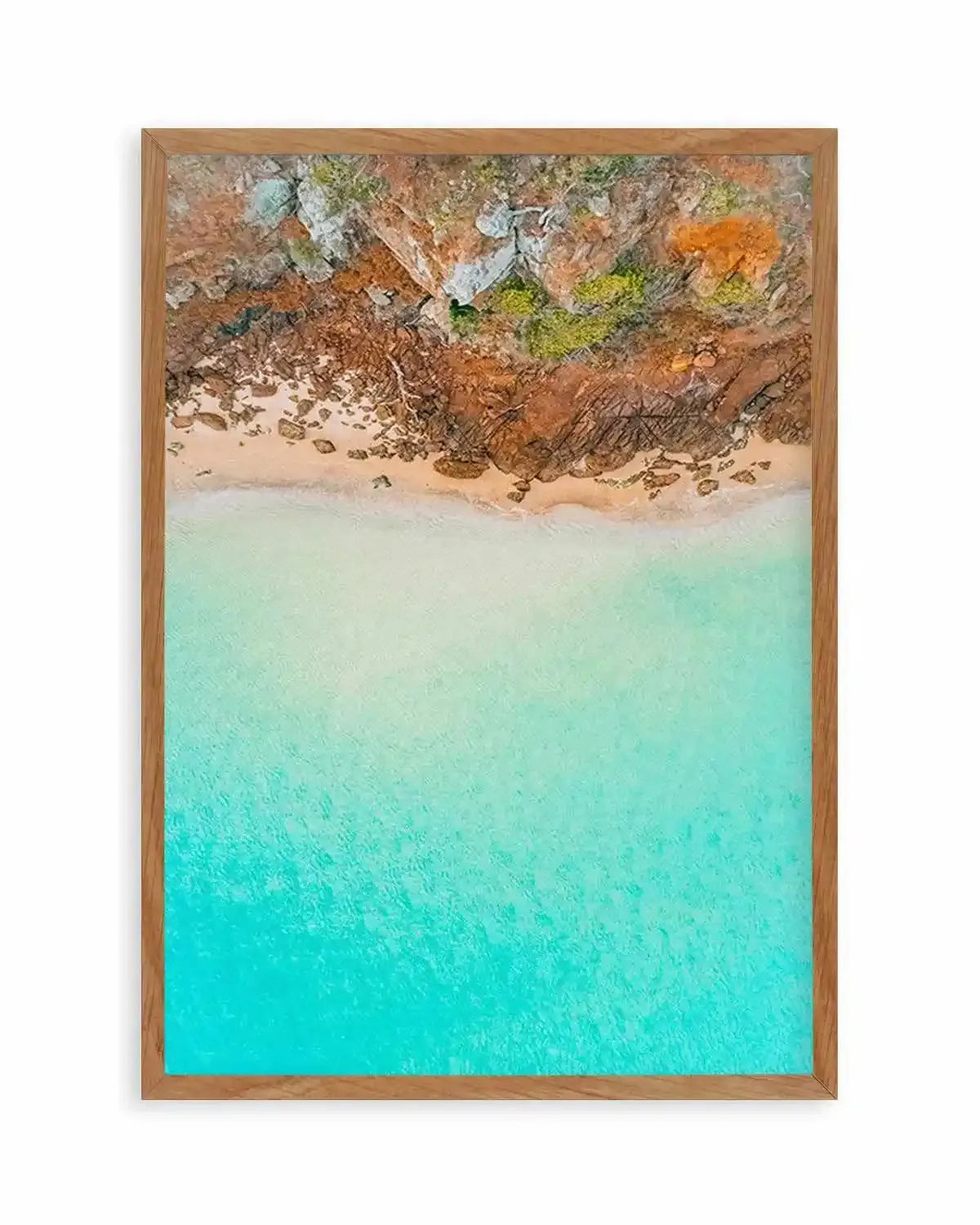 Pambula Rivermouth I | Aerial Photo Wall Art Print from Olive et Oriel where you can shop wallpaper and artworks online
