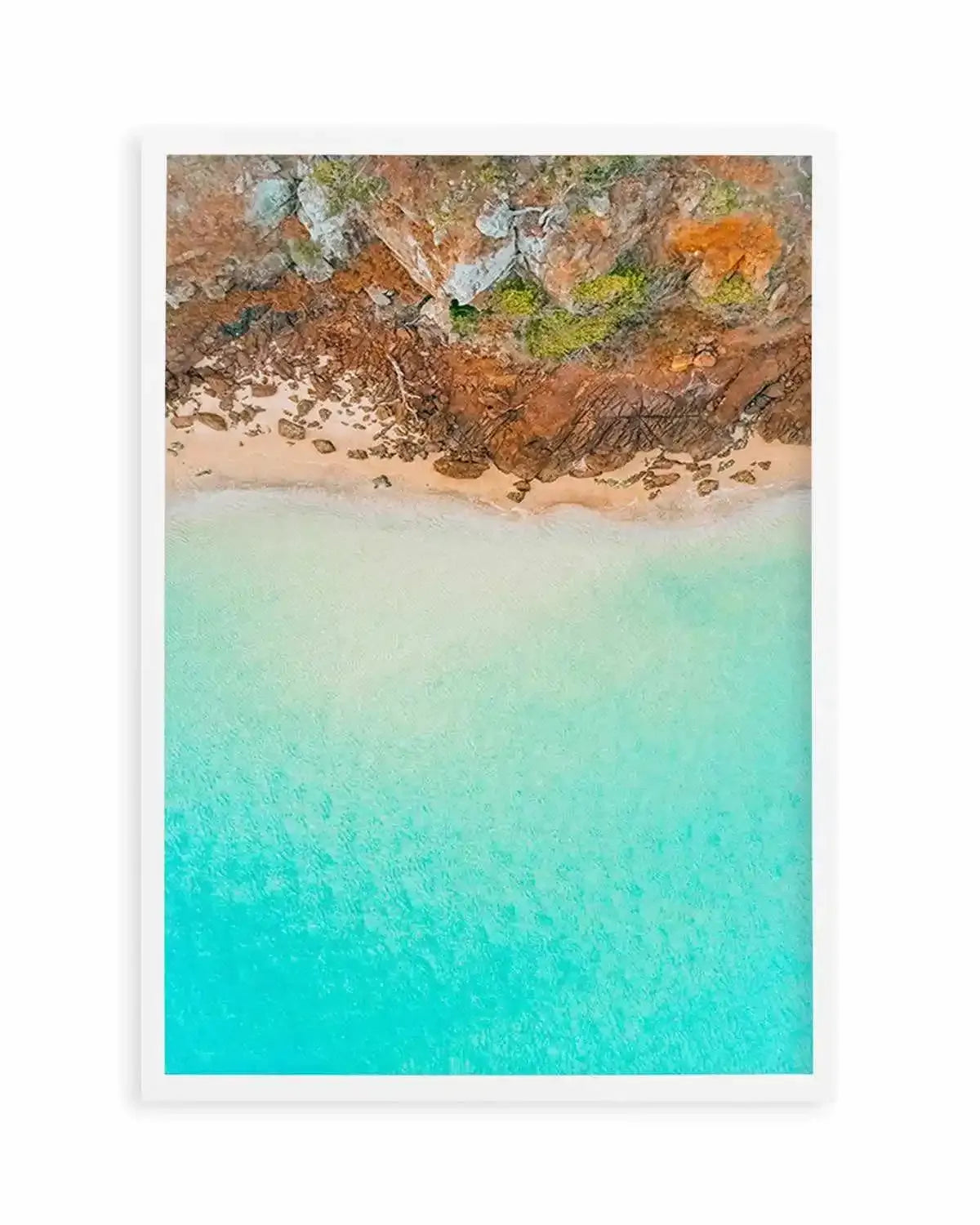 Pambula Rivermouth I | Aerial Photo Wall Art Print from Olive et Oriel where you can shop wallpaper and artworks online