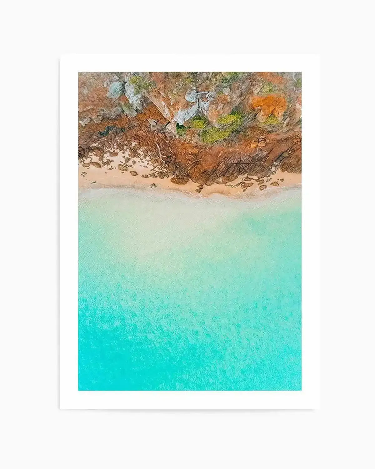 Pambula Rivermouth I | Aerial Photo Wall Art Print from Olive et Oriel where you can shop wallpaper and artworks online
