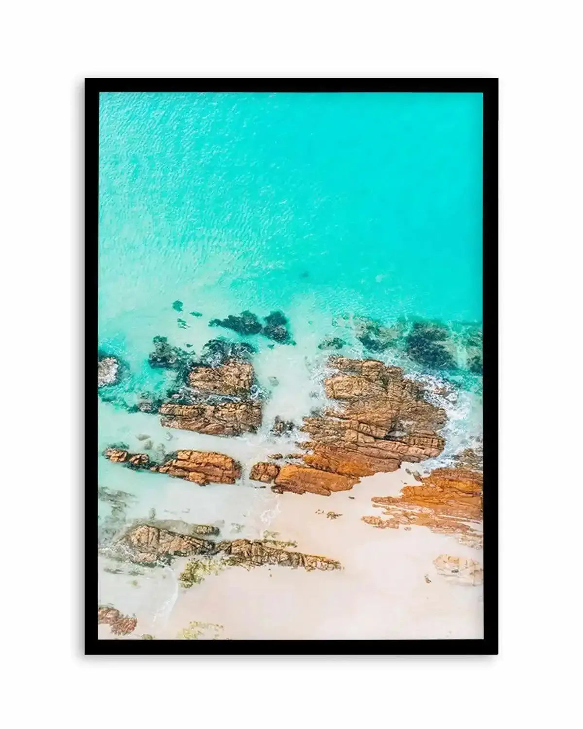 Pambula Rivermouth II | Aerial Photo Wall Art Print from Olive et Oriel where you can shop wallpaper and artworks online