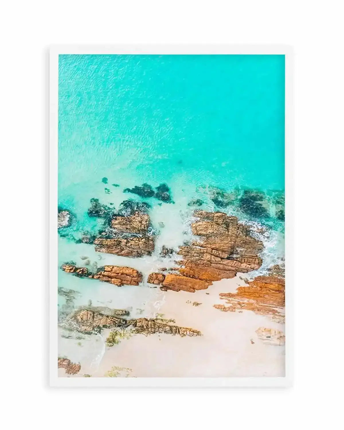 Pambula Rivermouth II | Aerial Photo Wall Art Print from Olive et Oriel where you can shop wallpaper and artworks online