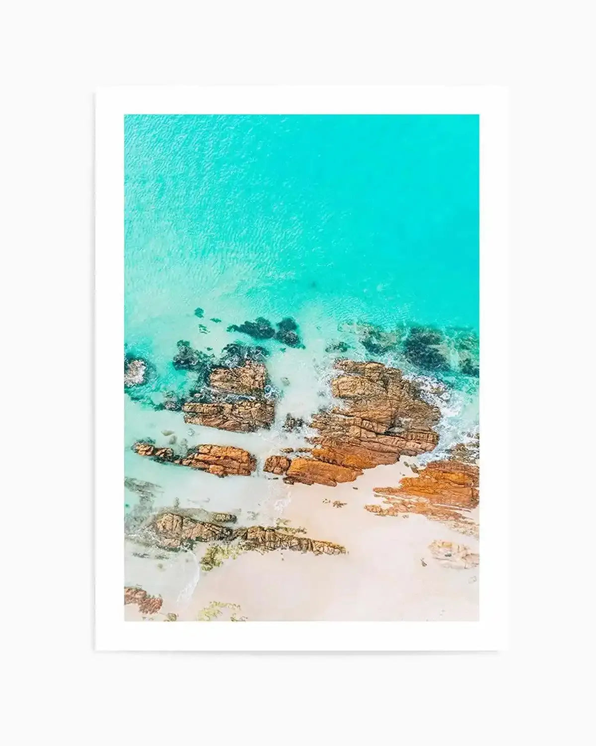Pambula Rivermouth II | Aerial Photo Wall Art Print from Olive et Oriel where you can shop wallpaper and artworks online