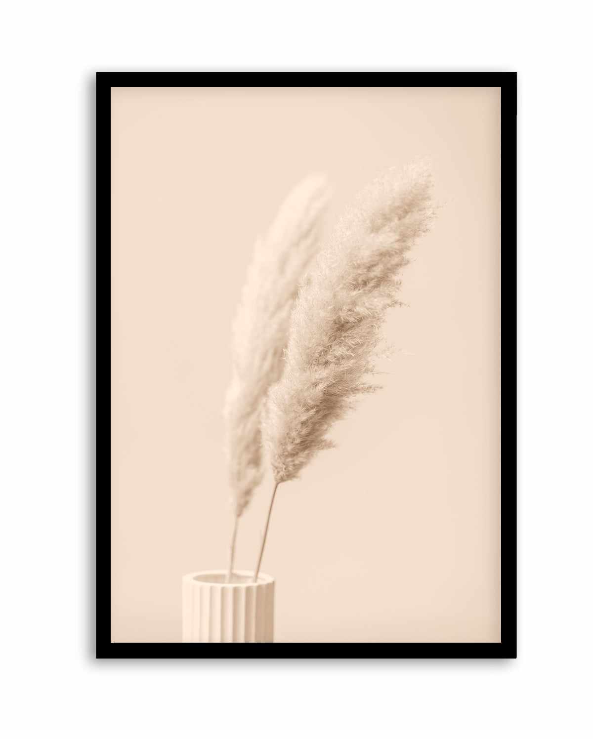 Pampas Grass Begie XIII By Studio III | Art Print from Olive et Oriel where you can shop wallpaper and artworks online