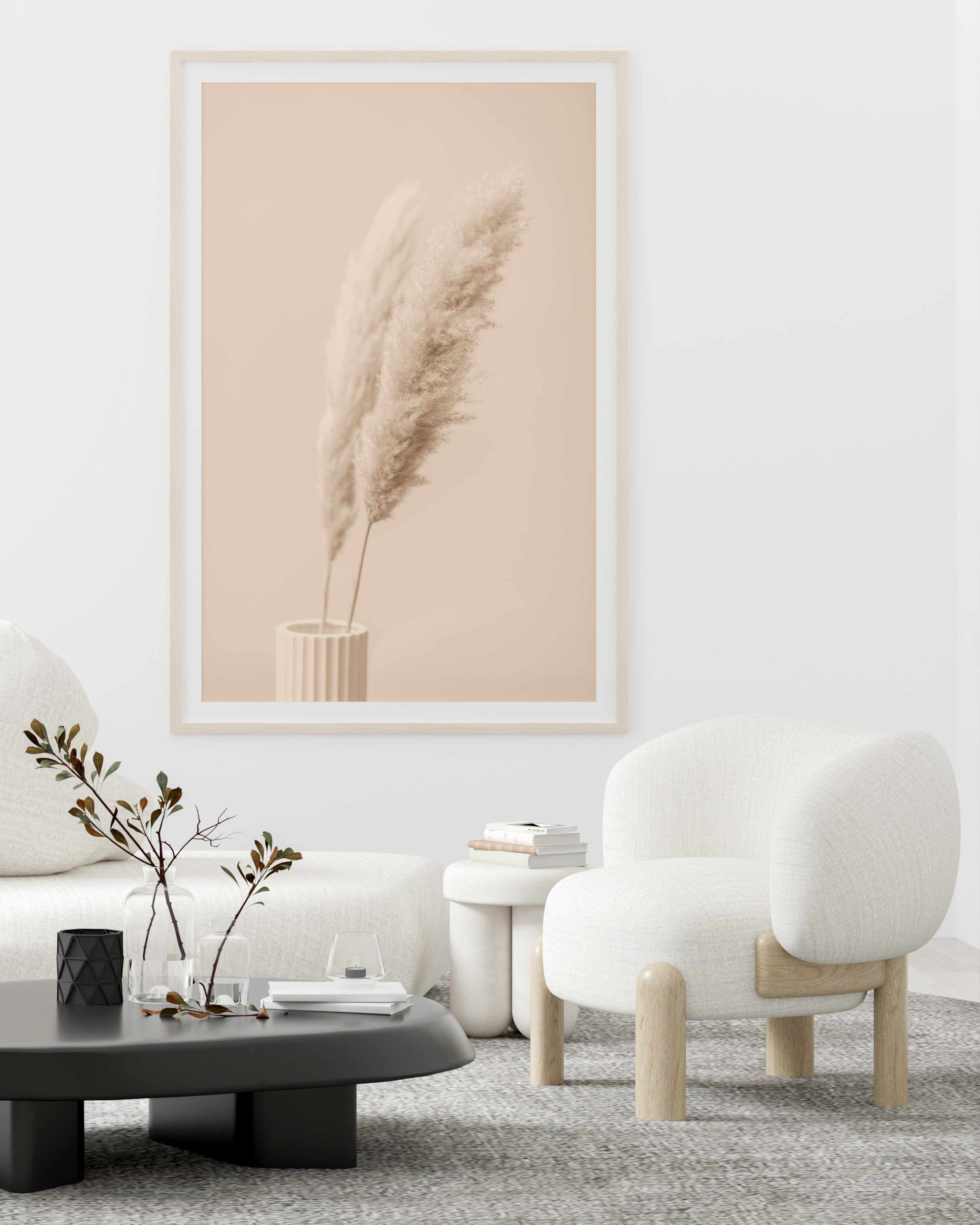 Pampas Grass Begie XIII By Studio III | Art Print