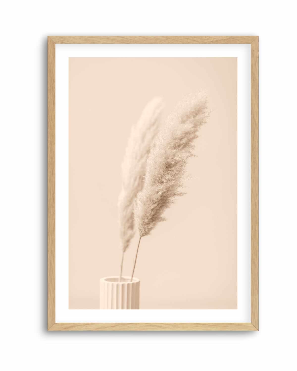 Pampas Grass Begie XIII By Studio III | Art Print from Olive et Oriel where you can shop wallpaper and artworks online