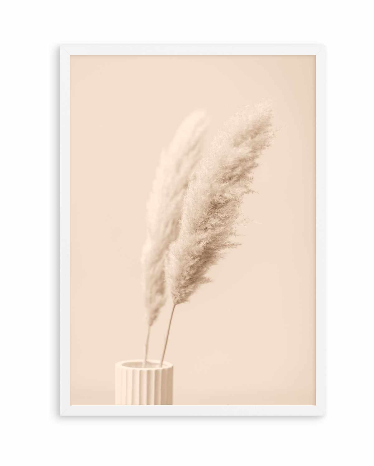 Pampas Grass Begie XIII By Studio III | Art Print from Olive et Oriel where you can shop wallpaper and artworks online