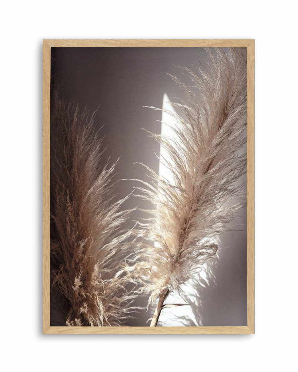 Pampas en Noir Art Print