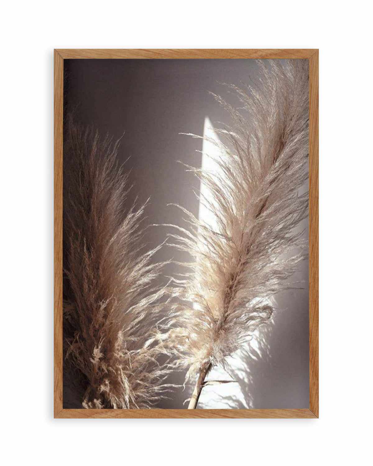 Pampas en Noir Art Print