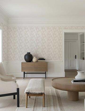 Pampas in the Wind Wallpaper from Olive et Oriel where you can shop wallpaper and artworks online