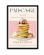 Pancake 01 By Nazma Khokbar  | Art Print