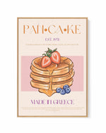 Pancake 02 By Nazma Khokbar | Framed Canvas Art Print