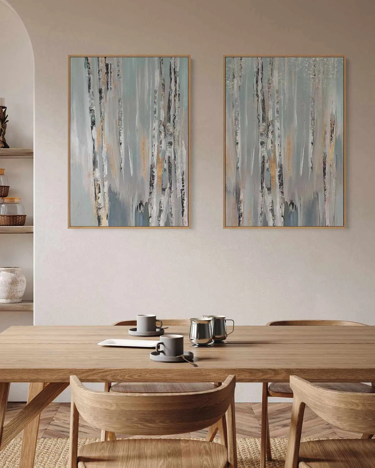 Pandora's Forest III | Framed Canvas Art Print from Olive et Oriel where you can shop wallpaper and artworks online