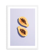 Papaya 01 By Studio III | Art Print