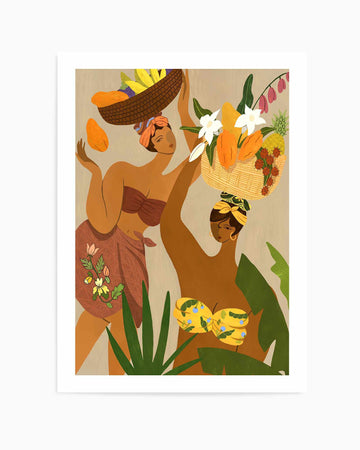Papaya by Arty Guava | Art Print from Olive et Oriel where you can shop wallpaper and artworks online
