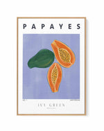 Papayes By Ivy Green Illustration | Framed Canvas Art Print