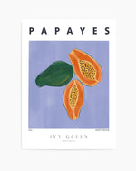 Papayes By Ivy Green Illustration | Art Print