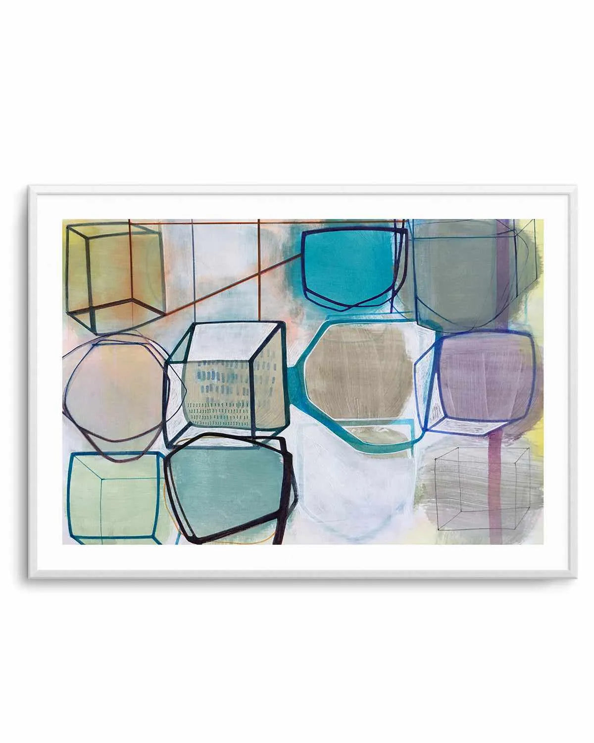 Paper Abstract III by Naomi Taitz Duffy Art Print from Olive et Oriel where you can shop wallpaper and artworks online