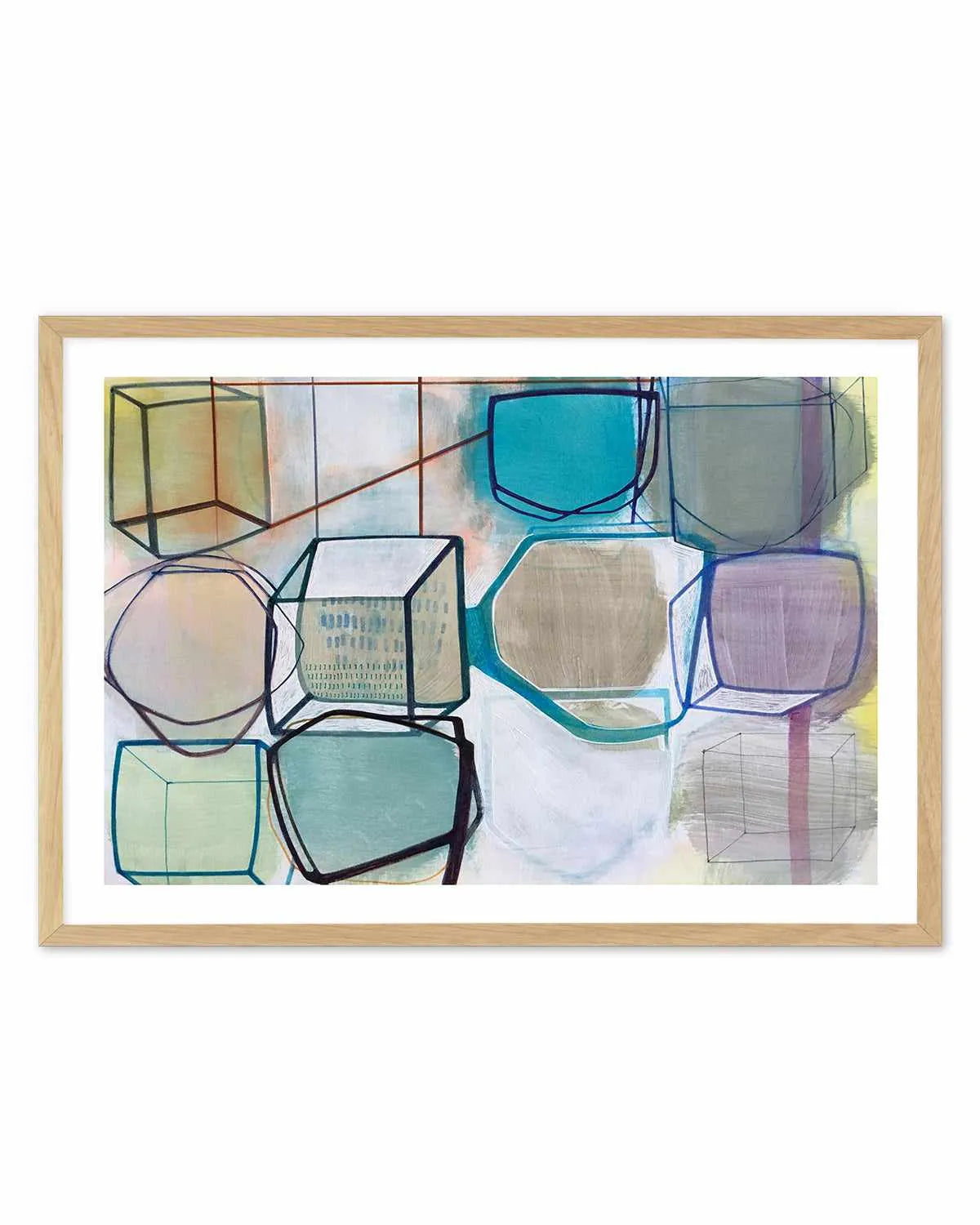 Paper Abstract III by Naomi Taitz Duffy Art Print from Olive et Oriel where you can shop wallpaper and artworks online