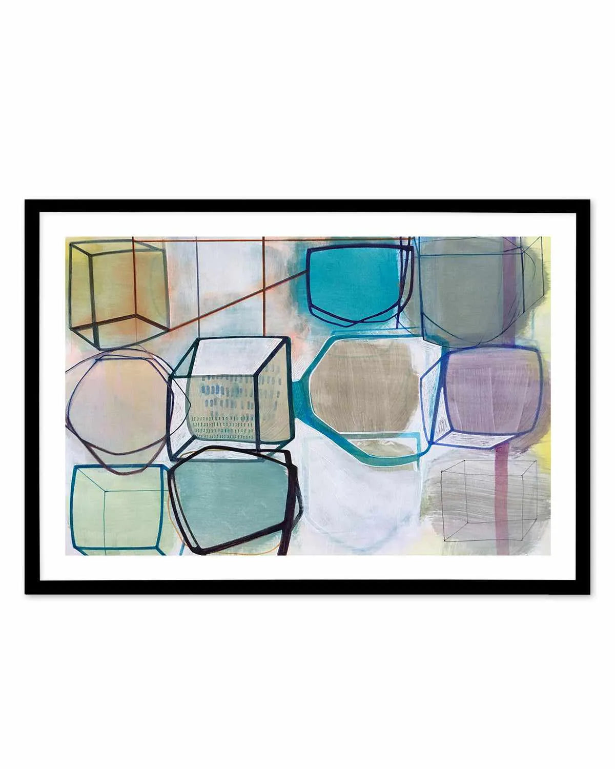 Paper Abstract III by Naomi Taitz Duffy Art Print from Olive et Oriel where you can shop wallpaper and artworks online