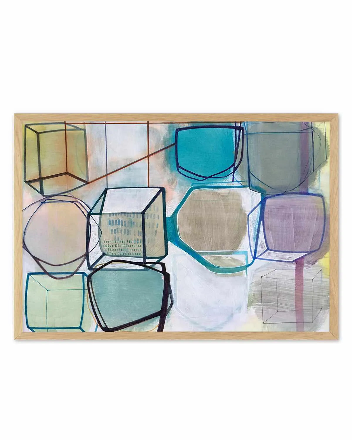 Paper Abstract III by Naomi Taitz Duffy Art Print from Olive et Oriel where you can shop wallpaper and artworks online
