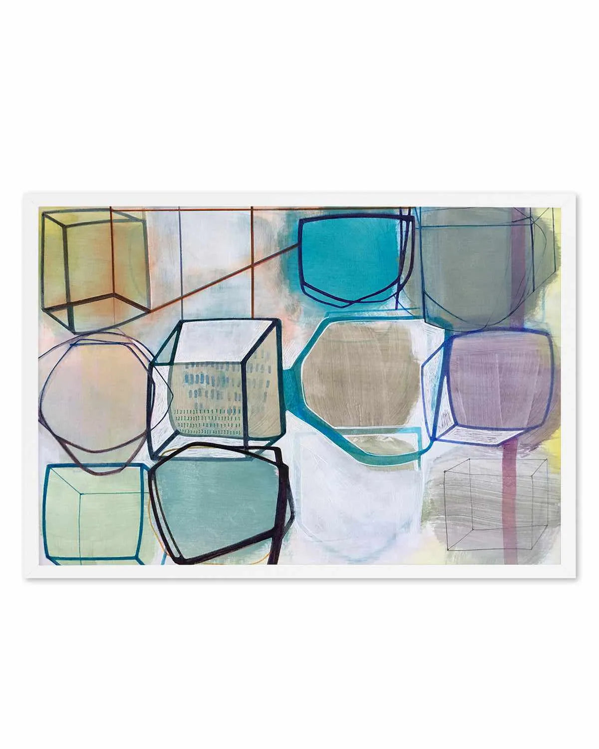Paper Abstract III by Naomi Taitz Duffy Art Print from Olive et Oriel where you can shop wallpaper and artworks online